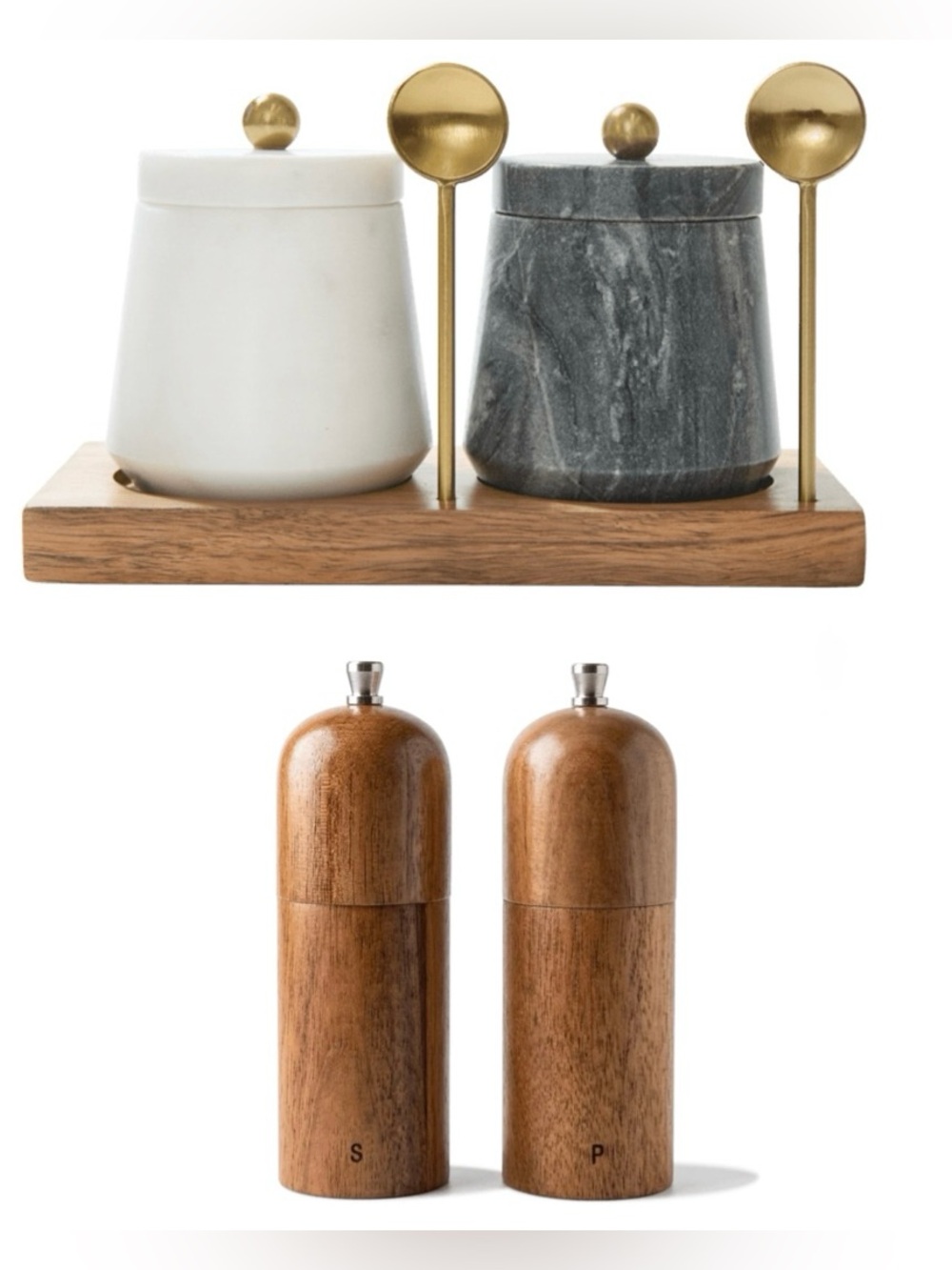 NIB Cravings Chrissy Teigen Condiment Set + Short Stories Salt & Pepper Set